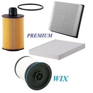 Tune Up Kit Filters For JEEP GRAND CHEROKEE V6 3.0L; DIESEL 2014-2021 - Picture 1 of 1