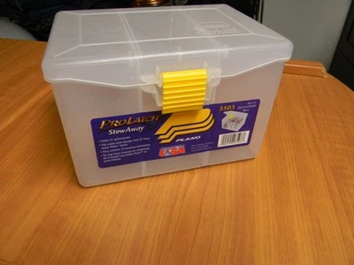 Plano 3503 Spinner Bait Box - Holds 22 Spinner Baits - Prolatch Stow Away - Image 1 of 4