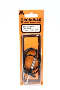 Vtg Rokunar Photo Accessories Auto Cable Shutter Release 20" R-9 for Cameras NEW - Picture 1 of 4
