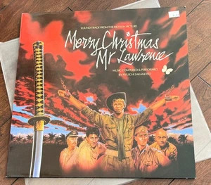 RYUICHI SAKAMOTO- Merry Christmas, Mr Lawrence Soundtrack VINYL- 1ST PRESS 1983 - Picture 1 of 3