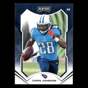 Chris Johnson #74 2021 Panini Playoff Tennessee Titans Football Card NFL - Picture 1 of 3