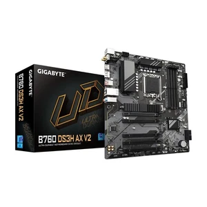 B760 DS3H AX V2 LGA 1700 Intel B760 ATX Motherboard with DDR5, Dual M.2, PCIe... - Picture 1 of 5