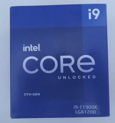 Processore Cpu Intel Core i9 11900K SRKND 3.5 GHz 16M LGA 1200 - STANDARD BOX - Immagine 1 di 2