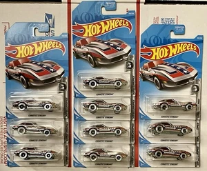 10x 2019 Hot Wheels Treasure Hunts Corvette Stingray RTH Super Chrome - Picture 1 of 1