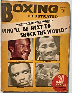 June 1973 Boxing Illustrated Magazine Heavyweights Muhammad Ali GEORGE FOREMAN - Picture 1 of 2