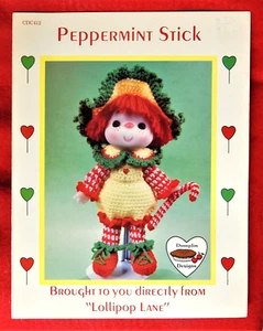 Dumplin Designs Crochet Pattern Peppermint Stick Graham Publications CDC412 1985 - Picture 1 of 1