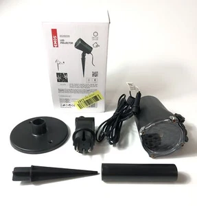 Proyector LED EMOS Snowflake, negro - Imagen 1 de 3