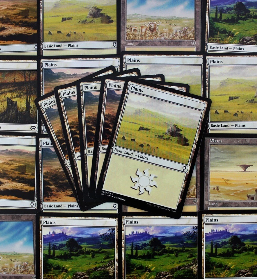 MTG Basic Land Pack (Magic The Gathering) - 25 Basic Plains - Image 1 of 1