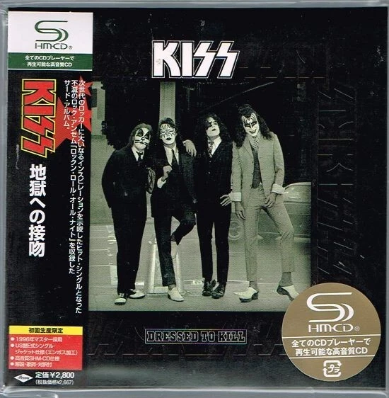 Kiss  "Dressed To Kill" Japan LTD Mini LP SHM-CD Paper Sleeve w/OBI - Image 1 of 1