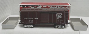 MARX MODERN O-GAUGE 73417-1 PENNSYLVANIA BOXCAR AUTOMATIC COUPLERS - NIB - Picture 1 of 9