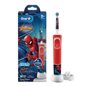 Oral-B Kids Electric Toothbrush Featuring Marvel's Spiderman, for Kids 3+ - Picture 1 of 5