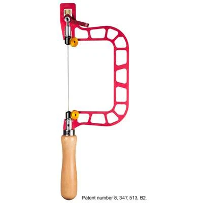 Sierra de traste para carpintero de 3" Knew Concepts con tensión de palanca y abrazaderas de hoja giratoria Foto 1 de 2