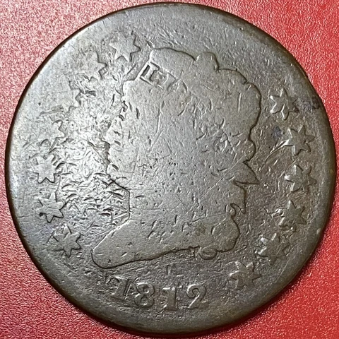 1812 SMALL DATE CLASSIC HEAD LARGE CENT Cover