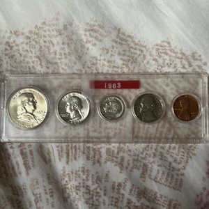 UNITED STATES 1963 - D PROOF SET GREAT CONDITION* - Picture 1 of 11