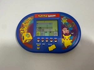 Pokemon Yahtzee 1999 Hasbro Electronic Handheld Game Vintage - Authentic - Picture 1 of 6