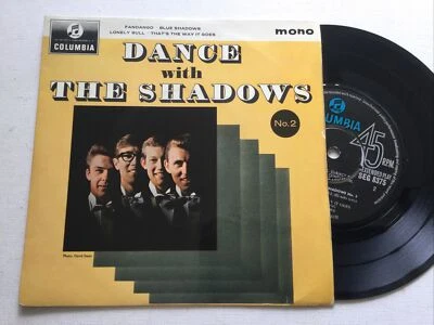 Dance with The Shadows No 2 EP  SEG 8375 VG/EX 7” Vinyl Single: Free UK Post Foto 1 de 4