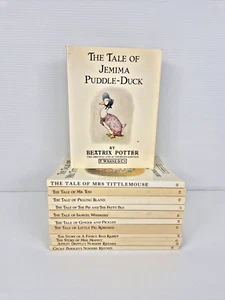 Vintage Beatrix Potter 1985 Mini Books 11 Book Bundle VGC - Picture 1 of 19