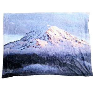 Mt Rainier Baby Security Blanket Washington State Nature Mountain Hiking Lovey - Picture 1 of 9