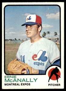 1973 Topps: Ernie McAnally Baseball Cards #484