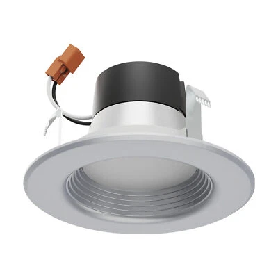 Downlight LED Satco S11833 Retrofit 4" CCT Seleccionable Regulable Níquel Cepillado Foto 1 de 4
