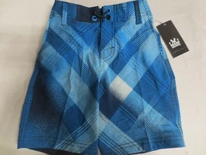 New Micros Boy's Board Shorts Blue 5 RSP$43.50 - Picture 1 of 3