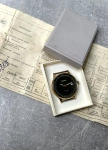 Orologio da polso meccanico sovietico vintage SLAVA 26 Jewels NUOVO - REVISIONATO- - Foto 1 di 20