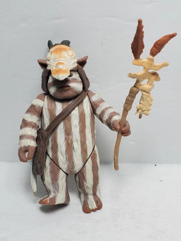 Kenner Star Wars 1997 Power of the Force  POTF Ewoks,  Logray 1-C Cover