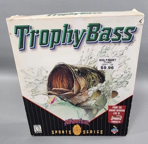 Trophy Bass: All American Sports Series (PC, 1998) Big Box - Picture 1 of 9