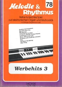Melodie & Rhythmus Bd. 78 - Werbehits 3 • Noten für Keyboard und E-Orgel - Bild 1 von 3