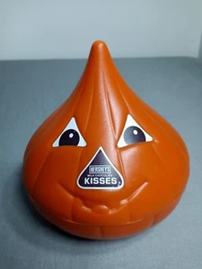 Vintage Hersheys Baci Zucca Jack-O-Lantern Plastica Piatto Caramelle Halloween/Autunno - Foto 1 di 6
