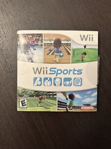 Wii Sports Nintendo Wii Complete W/ Manual And Slip Cover