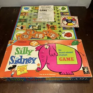 HECTOR HEATHCOTE SILLY SIDNEY THE ABSENT MINDED ELEPHANT TV SHOW BOARD GAME 1963 - Picture 1 of 11