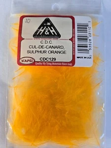 C.D.C. CUL-DE-CANARD color: CDC129 Sulphur Orange - Picture 1 of 2