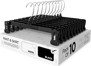 Sharpty Pant & Skirt Hangers - Closet Hangers for Shorts, Shirts, Jeans, Dresses - Picture 1 of 2