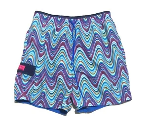 Vintage Tommy Hilfiger Shorts Mens XL Multicolor Swim Trunks With Pockets EUC - Picture 1 of 2