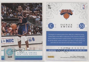 2016-17 Panini Excalibur Lord Patrick Ewing #196 HOF