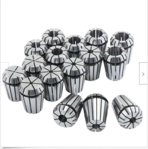 Juego de 16 piezas de recolección ER25 (2-16 mm) para herramienta de fresado CNC y motor de husillo CNC retención de trabajo - Imagen 1 de 8