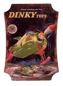 175MM X 115MM FRIDGE MAGNET/BACKDROP/ADVERT- DINKY TOYS - Picture 1 of 2