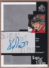 2019-20 SP Authentic '99-00 Retro Sign of the Times #KD Kirby Dach RC AUTO