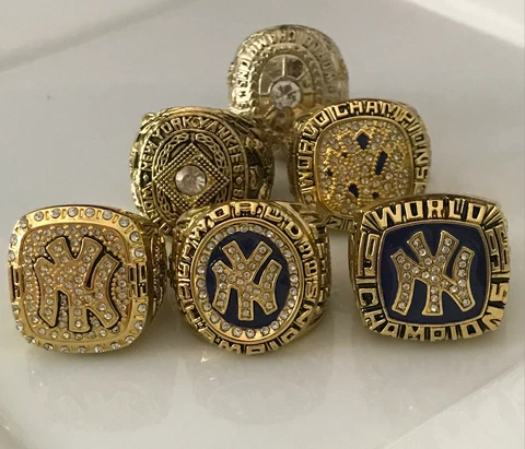 NY Yankee World Series Championship Stadium Rings Cover