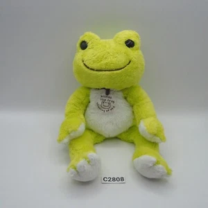 Pickles The Frog C2808 Green Beanie 10" Plush Stuffed Toy Doll Japan - Picture 1 of 7