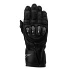 RST 3033 S1 Leather Motorcycle Gloves - Pre-Curved Fingers / Knuckle Protection
