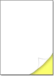25 Blatt - Sticker Papier Zum Bedrucken A4, Etiketten Selbstklebend Bedruckbar A - Bild 1 von 9