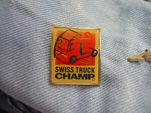 Pin Swiss Truck Champ Schweiz LKW Trucker Suisse 
