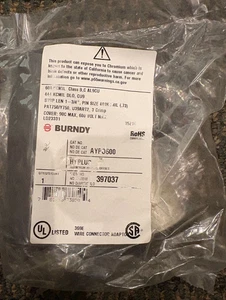 BURNDY AYPO600 600KCMIL AL Hyplug Compression Pin Adapter - Picture 1 of 2