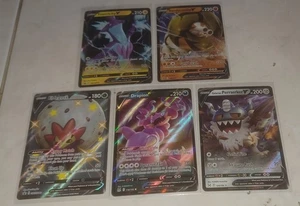 Pokemon TCG Full Art V. 5 Karten Lot - Bild 1 von 8