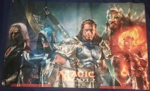 Planeswalker 2012 Gather Your Allies Vinyl Magic the Gathering Poster 36" x 58" - Picture 1 of 1