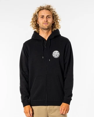 Rip Curl Hoodie Zip Long Sleeved Mens Black Wetsuit Icon - Image 1 of 3