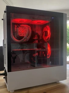 Gaming-PC RTX 4080 Wasserkühlung i5-14400F 32GB DDR4 2TB PCIe 4.0 SSD 850W Gold - Bild 1 von 5