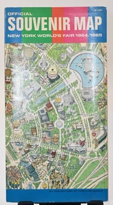 1964-1965 New York World's Fair Official Souvenir Map - Picture 1 of 5